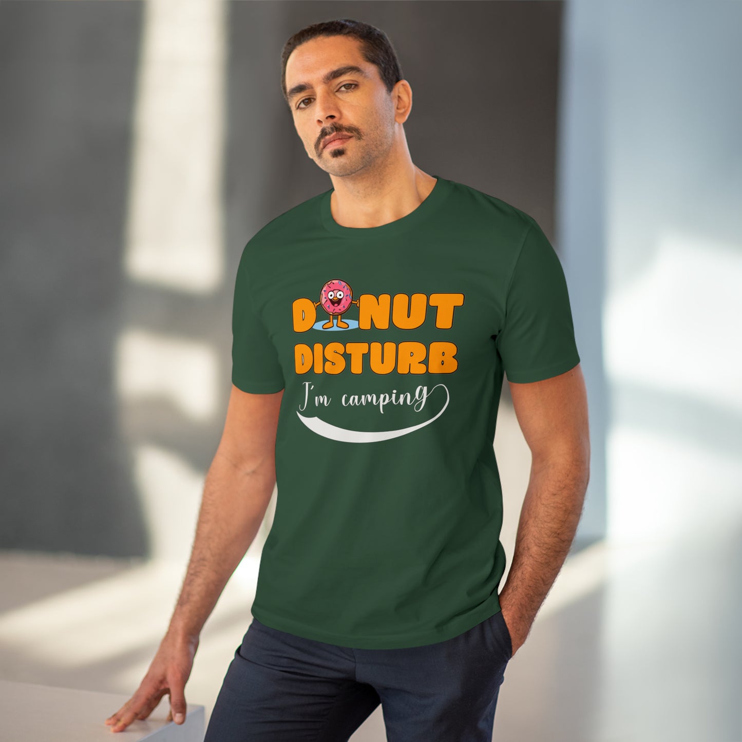 Donut Disturb I´m camping - Unisex Shirt