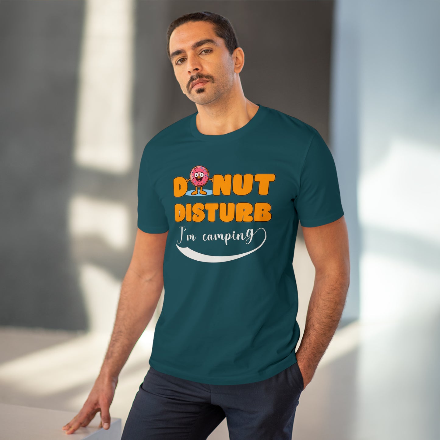 Donut Disturb I´m camping - Unisex Shirt