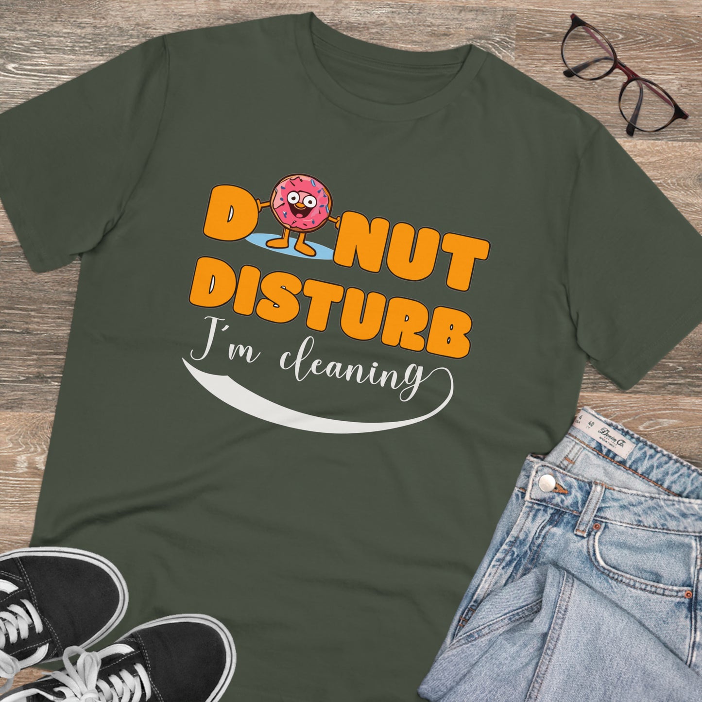 Donut Disturb I´m cleaning - Unisex Shirt