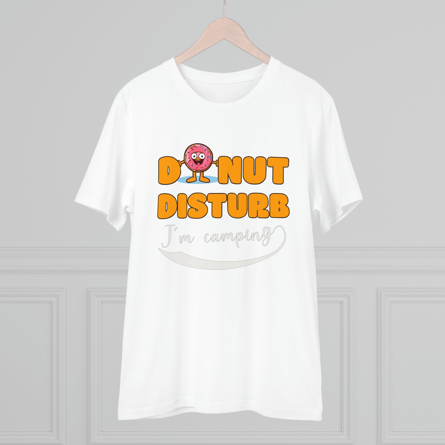 Donut Disturb I´m camping - Unisex Shirt