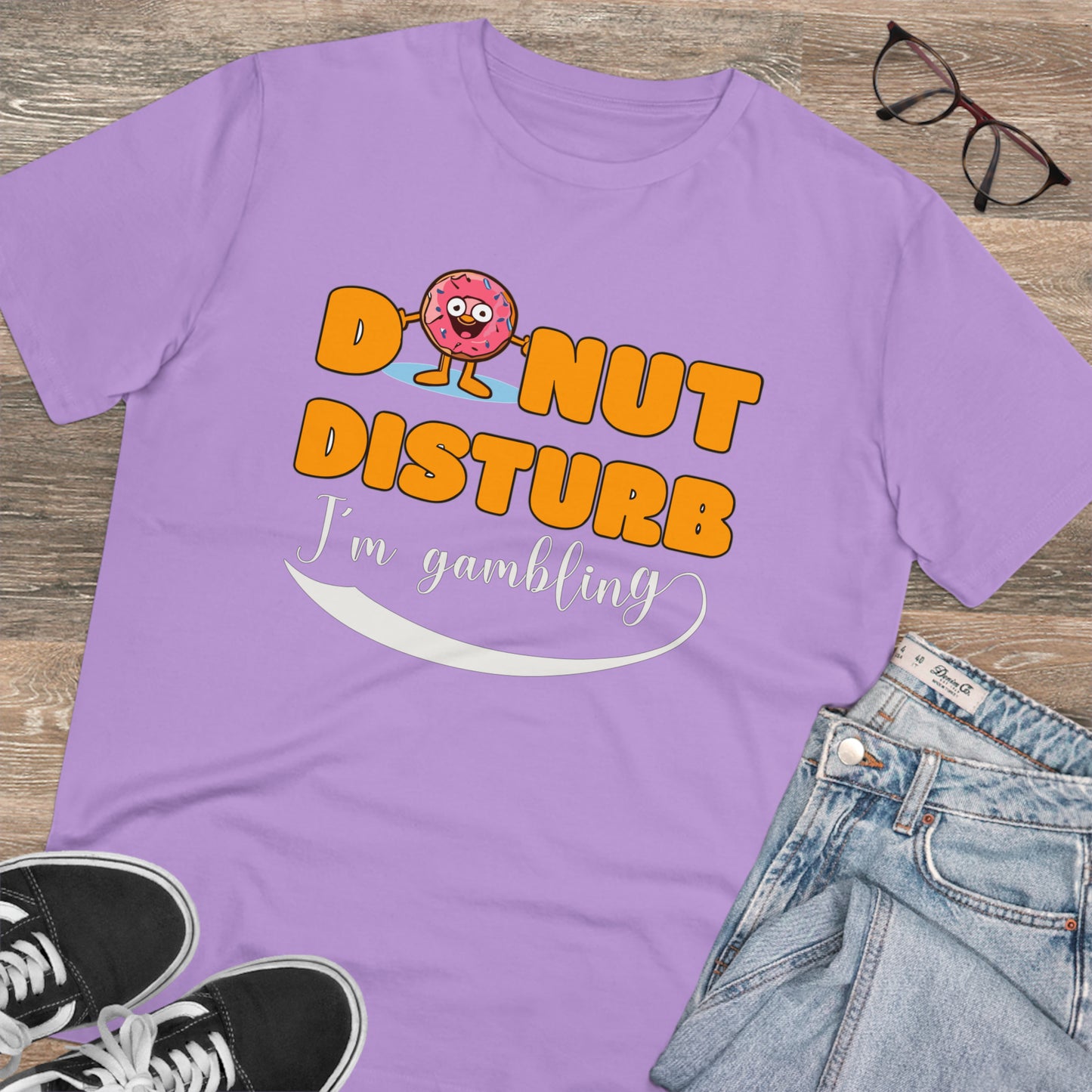 Donut Disturb I´m gambling - Unisex Shirt