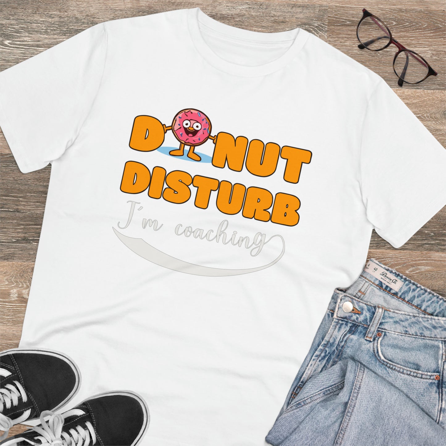 Donut Disturb I´m coaching - Unisex Shirt