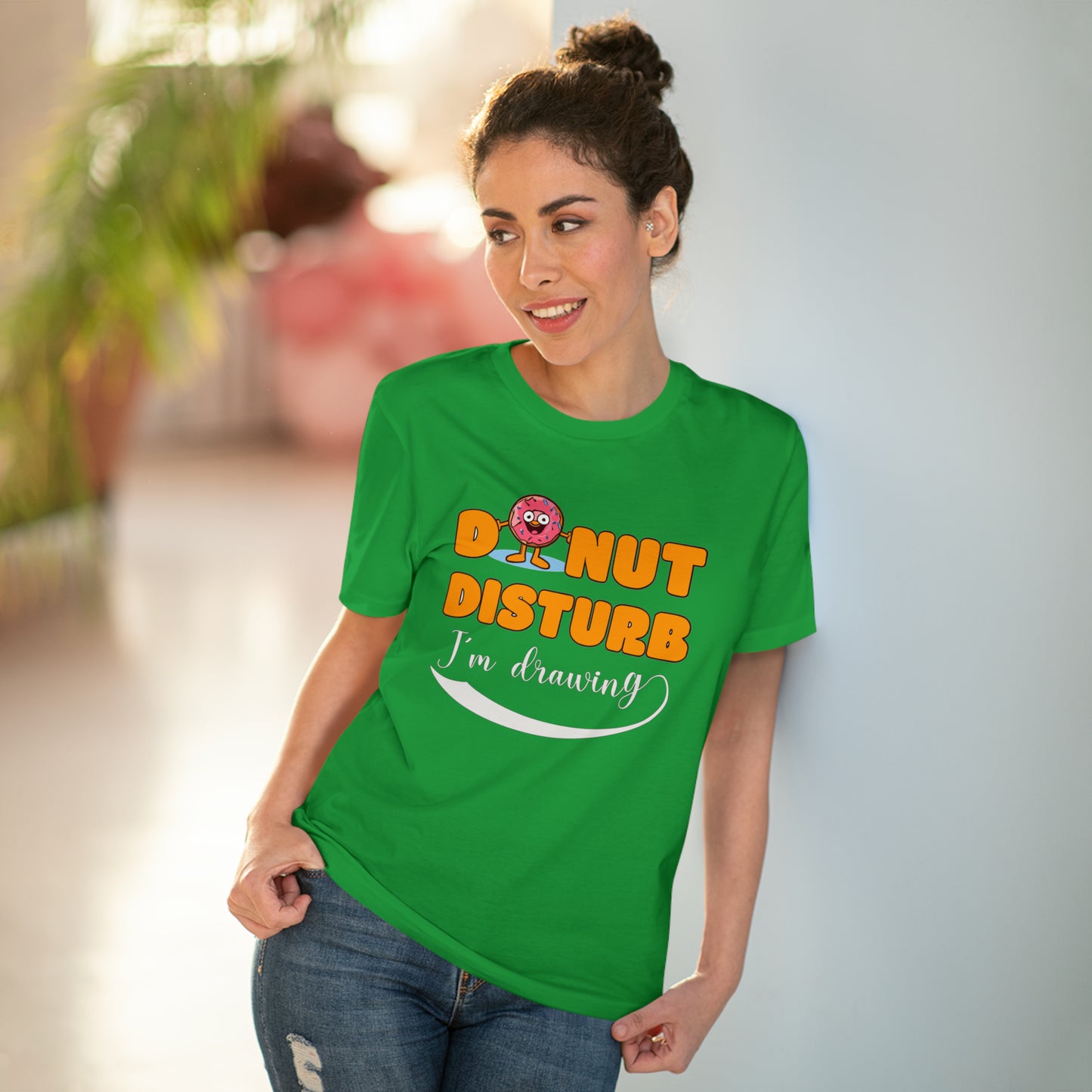 Donut Disturb I´m drawing - Unisex Shirt